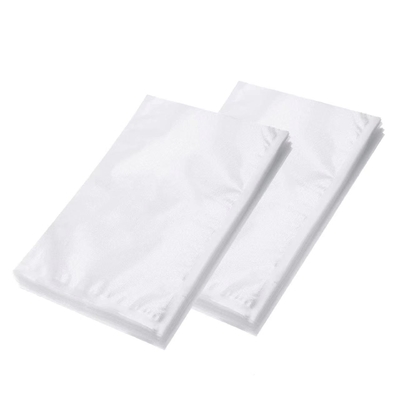 100PCS OEM SGS ভ্যাকুয়াম সীল ব্যাগ সাদা খাদ্য প্যাকেজিং মেশিন