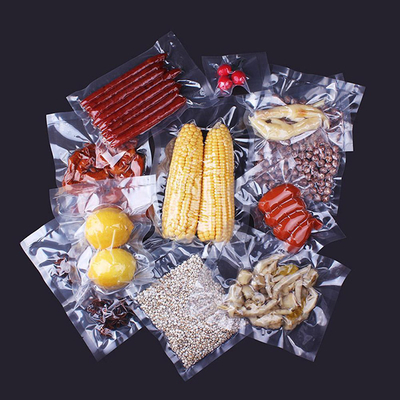 QS SGS ভ্যাকুয়াম সিলার কাস্টম ফুড ব্যাগ প্লাস্টিক প্যাকেজিং ভ্যাকুয়াম ব্যাগ