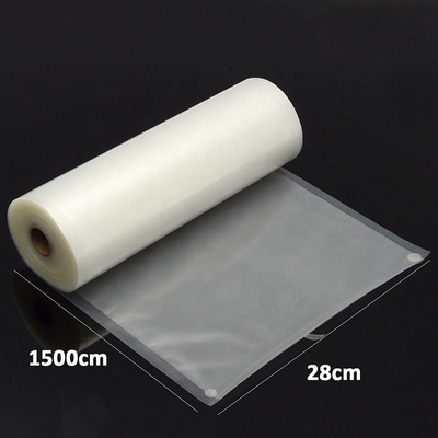 2 প্যাক ভ্যাকুয়াম রোলস 11"x50' SGS প্লাস্টিক BPA ফ্রি ভ্যাকুয়াম সিলার ব্যাগ রোলস