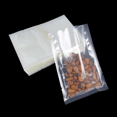 চকচকে FDA LDPE চেম্বার মসৃণ ভ্যাকুয়াম সিলার ব্যাগ ট্রিপল সীল নির্মাণ