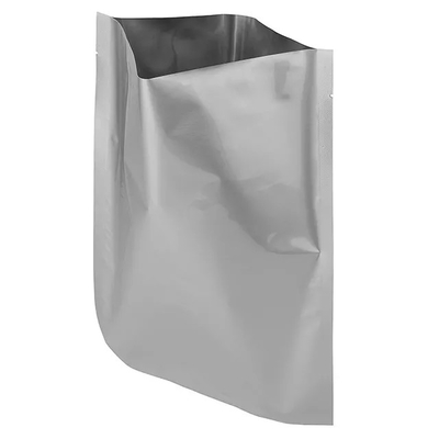 সিলভার হিট সীল 3 স্তর স্তরিত বায়ুরোধী Mylar খাদ্য ব্যাগ অ্যালুমিনিয়াম ফয়েল কাস্টম