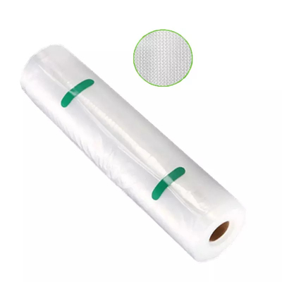 OEM নাইলন টেক্সচার্ড ভ্যাকুয়াম সিলার প্লাস্টিক ব্যাগ ফুড সেভার রোল কাস্টম দৈর্ঘ্য