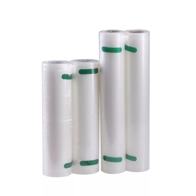 2 প্যাক ভ্যাকুয়াম রোলস 11"x50' SGS প্লাস্টিক BPA ফ্রি ভ্যাকুয়াম সিলার ব্যাগ রোলস